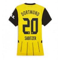 Maglia Calcio Borussia Dortmund Marcel Sabitzer #20 Prima Divisa Donna 2024-25 Manica Corta